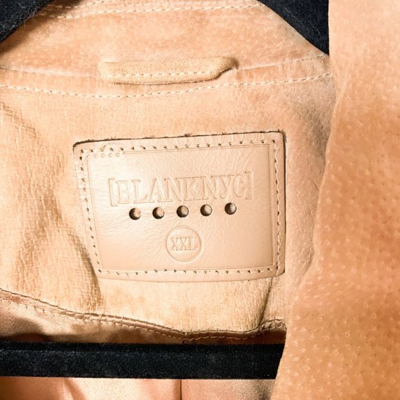 BLANK NYC Rodeo suede trucker crop jacket XXL - Picture 4 of 10